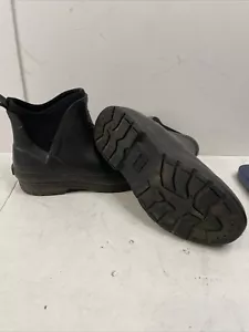 The Muck Boot Company Originals Womens Size 6 Black Ankle Boot 100% Waterproof - Picture 1 of 6