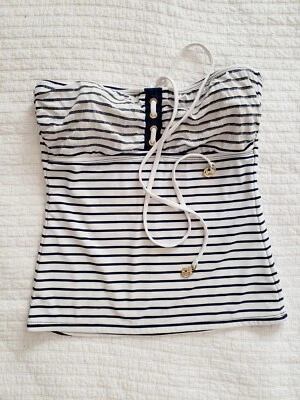 Sperry 泳衣女式三明治泳装上衣仅 S 码 — 第 1/4 张图片