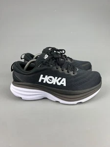 US8 4E Hoka One One Bondi 8 X-Wide Men's Running Shoes Walking Gym 1127955-BWHT - Picture 1 of 11