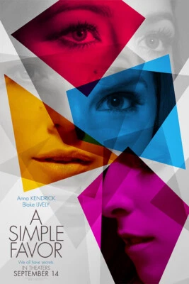 Pintura de seda de película A Simple Favor nueva impresión arte de pared decoración del hogar - PÓSTER 20x30 Foto 1 de 4