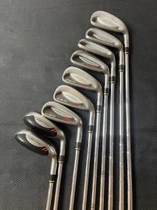 C.E.R Iron Set Golf Clubs 3-9 + S + W 851 HS Hybrid System RH RARE!! - Picture 1 of 5