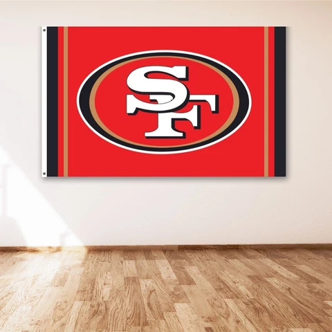 San Francisco 49ers 3x5 ft Flag Banner Football NFL Super Bowl Champions Cover