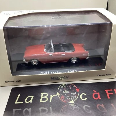 1/43 Norev Collection Miniature, SIMCA Océane 1962 Rouge - Photo 1/3