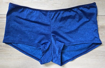 Vintage Victoria's Secret Everyday Smooth Marled Ruched Mini Shortie Panties S - Image 1 of 3