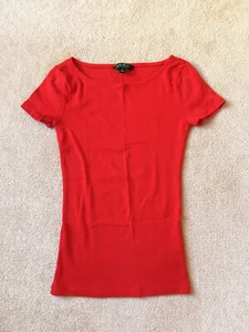  Ralph Lauren Damen T-Shirt Rot Gr. S - Bild 1 von 3