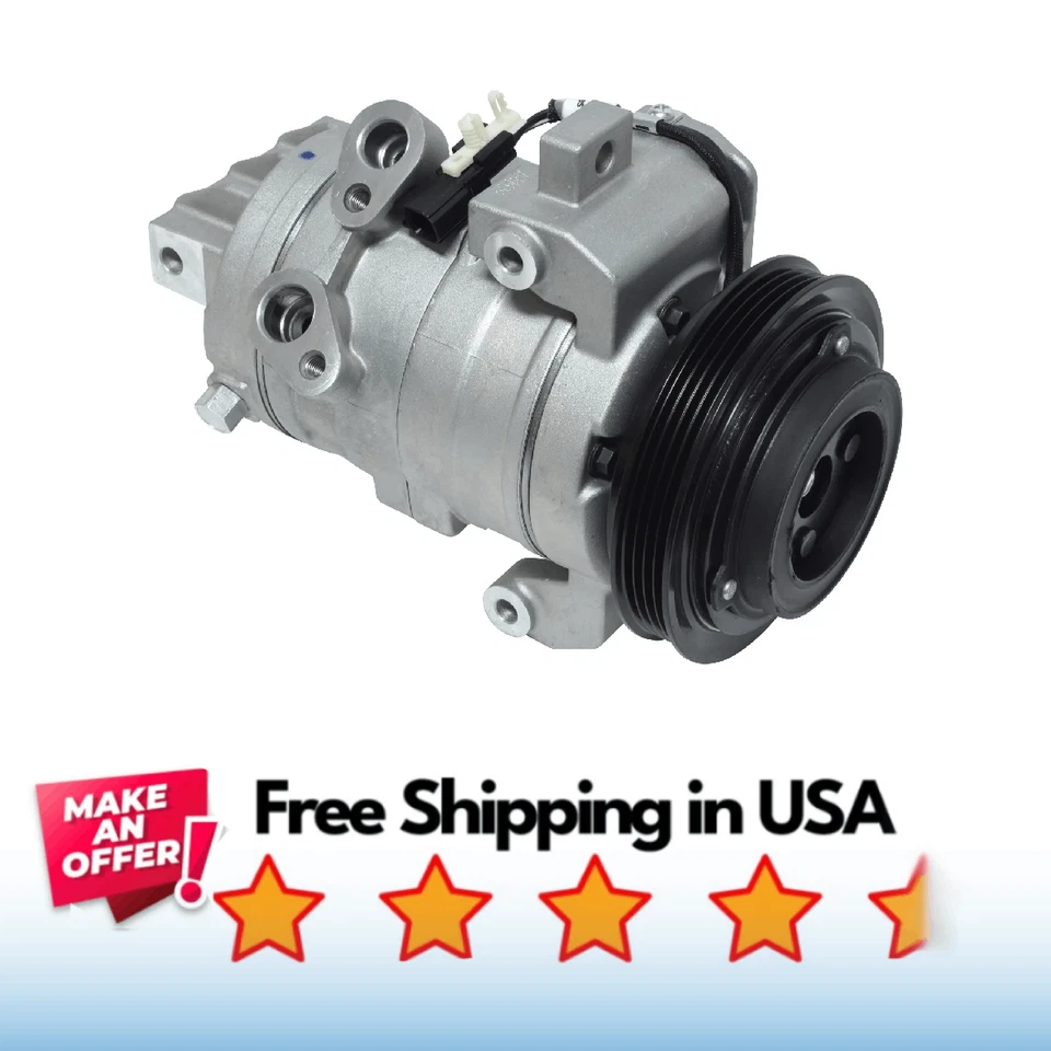 Compressor A/C Fit Ford Mustang 2011-2014 - Image 1 of 1