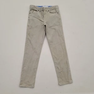 Lucky Brand Pants Boys Khaki Beige Stretch Adjustable Waist Authentic Skinny 10 - Picture 1 of 12