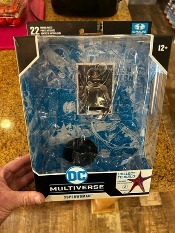 McFarlane Toys DC Comics Multiverse Crime Syndicate Superwoman BOX CARD STAND Cover