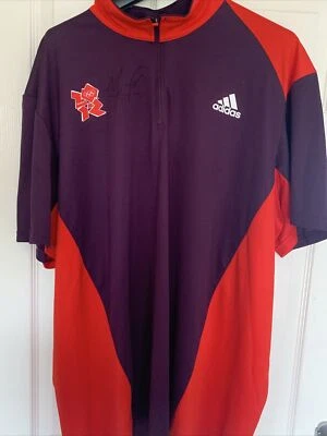 Sir Mo Farah Signed 2012 London Olympics Jersey Shirt Gold Medal COA - Image 1 of 4