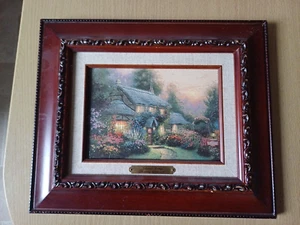 Thomas Kinkade Juliannes Cottage Collectible Accent Prints Art Painting - Picture 1 of 6
