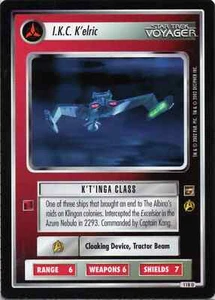 Star Trek CCG I.K.C. K'elric Near-Mint/NM Uncommon – TMP 2002 - Picture 1 of 1