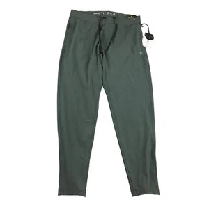 Kennneth Cole Pants Womens Large Green Stretch Ankle Zip Pull On Jogger NWT - Picture 1 of 13
