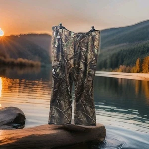 Scent Blocker Realtree Camo Smackdown Bone Collector Cold Fusion Pants Large - Picture 1 of 19
