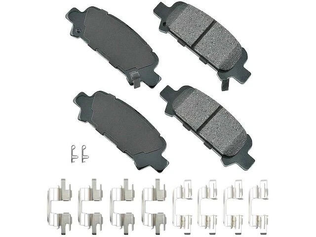 Juego de pastillas de freno traseras para Subaru Legacy 2000-2009 2001 2002 2003 2004 2005 XD157WK Foto 1 de 1