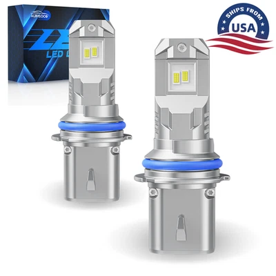 For 1992 1993-1997 Ford F-350 LED Headlight Hi/Lo Beam Conversion Kit Error-free - Image 1 of 4