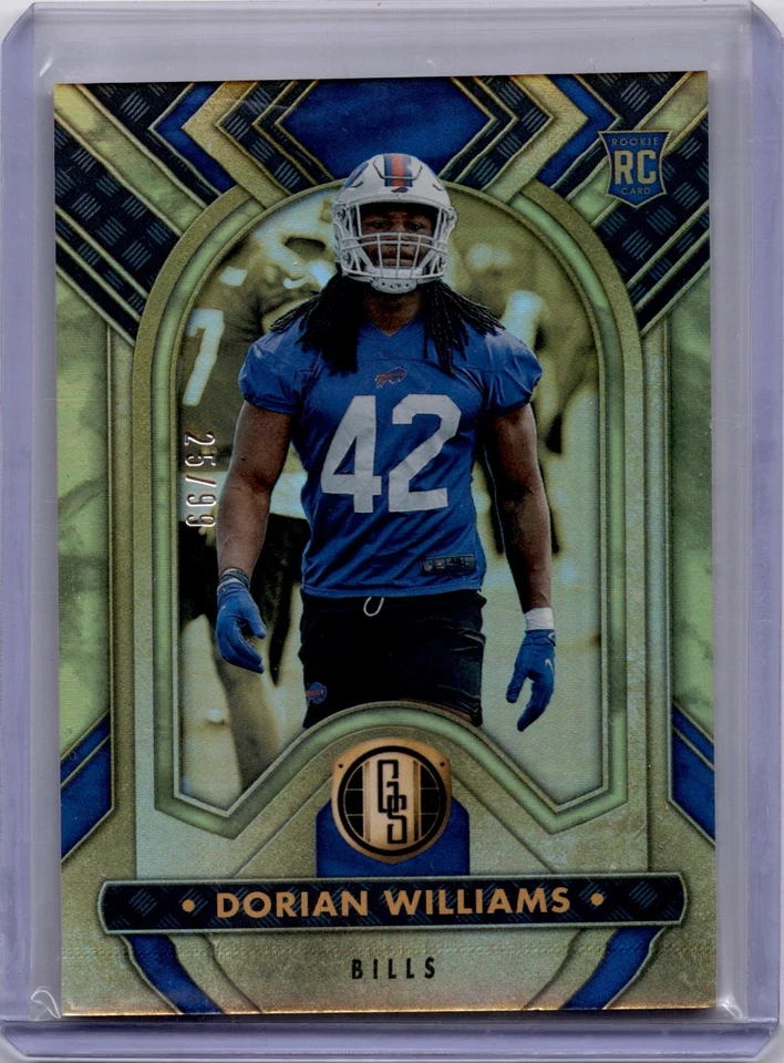 Dorian Williams 2023 Panini Gold Standard #137  RC 25/99 - Image 1 of 2