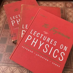 THE FEYNMAN LECTURES ON PHYSICS VOL1,2,3 By Richard P. Feynman - Picture 1 of 12