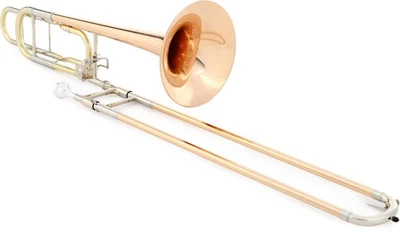 Trombón sinfónico Conn 88HTO - accesorio F - campana de latón rosa de pared delgada - transparente Foto 1 de 4