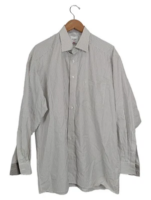 Olymp Camicia Business Uomo Bianca Righe Cotone (IT 56, EU 52) - Immagine 1 di 4