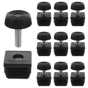  12 Pezzi Piedini Tavolo da Tè Pad Livellamento Sedia Fondo Protezioni Pavimento - Foto 1 di 20