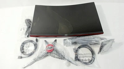 AOC C27G2Z 27" Curved Frameless Ultra-Fast Monitor 1080p *READ DESC* PC1721374 - Image 1 of 3