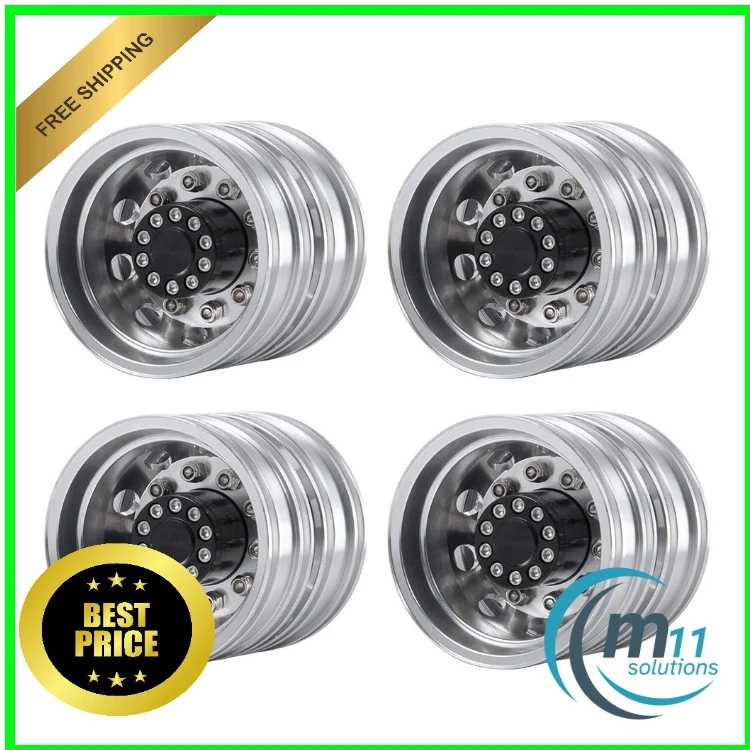 Alu-Radfelgen | 1/14 Tamiya | 4 Stück hinten - Bild 1 von 4