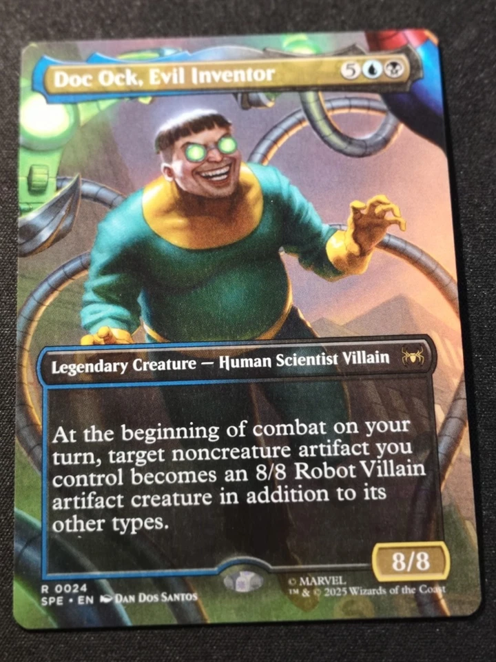 Doc Ock, Evil Inventor - Borderless - SPE - MTG - EN - NM - 0024 - Image 1 of 1