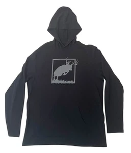 Elite Archery Sz LG/XL Whitetail Hoodie Lightweight Long Sleeve Black Unisex - Picture 1 of 5