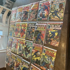 Jungle Action Lot (26) #1-19, 22-24, 1st Black Panther, Killmonger, Gorilla Brnz - Bild 1 von 24