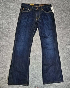 NWT AG Adriano Goldschmied The Fillmore Jeans Men 31 (32x32) Blue Denim Boot Cut - Picture 1 of 12