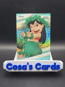 LILO 2025 TOPPS CHROME DISNEY #199 AQUA MINI DIAMONDS REFRACTOR  173/199 - Picture 1 of 2