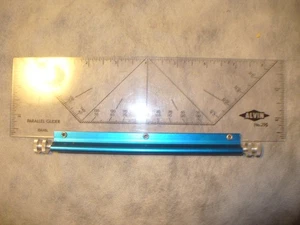 Planeador paralelo Alvin Nº 295 8 pulgadas con marcas de grado - Imagen 1 de 2