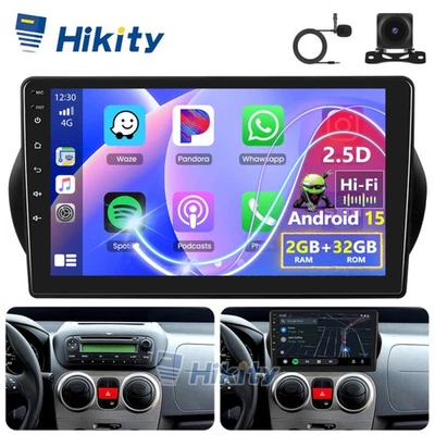 10" CarPlay Android Radio Für Fiat Fiorino 225 Citroen Nemo GPS Navi WIFI Kamera - Bild 1 von 4