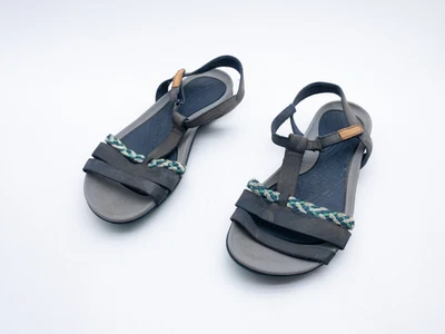 Clarks Mujer Sandalia Zapatos de Verano Informales Azul Gr37, 5 Eu Tipo 32986-30 - Imagen 1 de 4