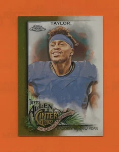 Topps Allen & Ginter 2022 cromo refractor dorado #169 Jonathan Taylor 47/50 - Imagen 1 de 2
