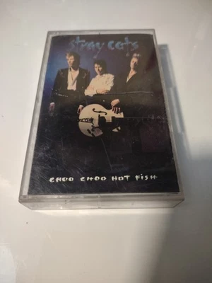 Stray Cats Cassette Choo Choo Hot Fish 1992 VG Setzer, Phantom And Rocker Foto 1 de 4