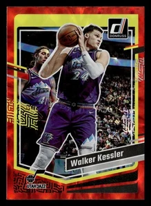 Walker Kessler 2023-24 Donruss RED INTERNATIONAL SP #80 Utah Jazz * - Imagen 1 de 2