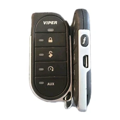 Used Rechargeable Viper Aftermarket Alarm Keyless Key Fob EZSDEI7856 7857V - Image 1 of 2