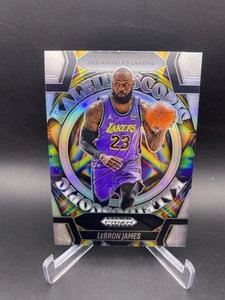 LeBron James 2024-25 Panini Prizm Black Kaleidoscopic Silver Prizm Lakers - Picture 1 of 2