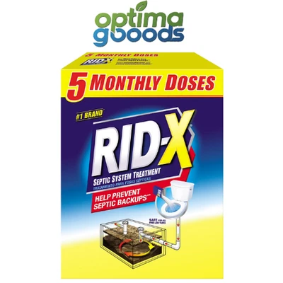 Tratamiento séptico RID-X, suministro de polvo para 5 meses, (49 oz.) Envío Gratis RiDx Foto 1 de 4