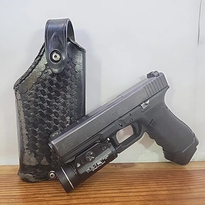 Funda Police Trade-in Safariland 6280-832 Lvl 2 SLS Glock 17 22 M3 TLR-1 *Usada Foto 1 de 4