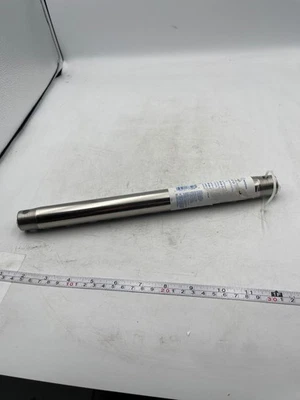 Pieza de ventilador de techo Westinghouse 12 pulgadas varilla de plumón níquel cepillado 3/4 pulgadas ID 1 pulgada OD Foto 1 de 4