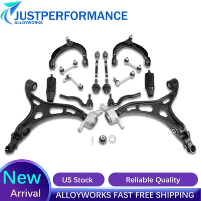Front Upper Lower Control Arms Kit Fit 2011-15 Dodge Durango Jeep Grand Cherokee - Image 1 of 4