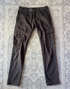 Pantalón Undercover Japón Hombre W30 L33 Negro Carga Combate Algodón - Imagen 1 de 15