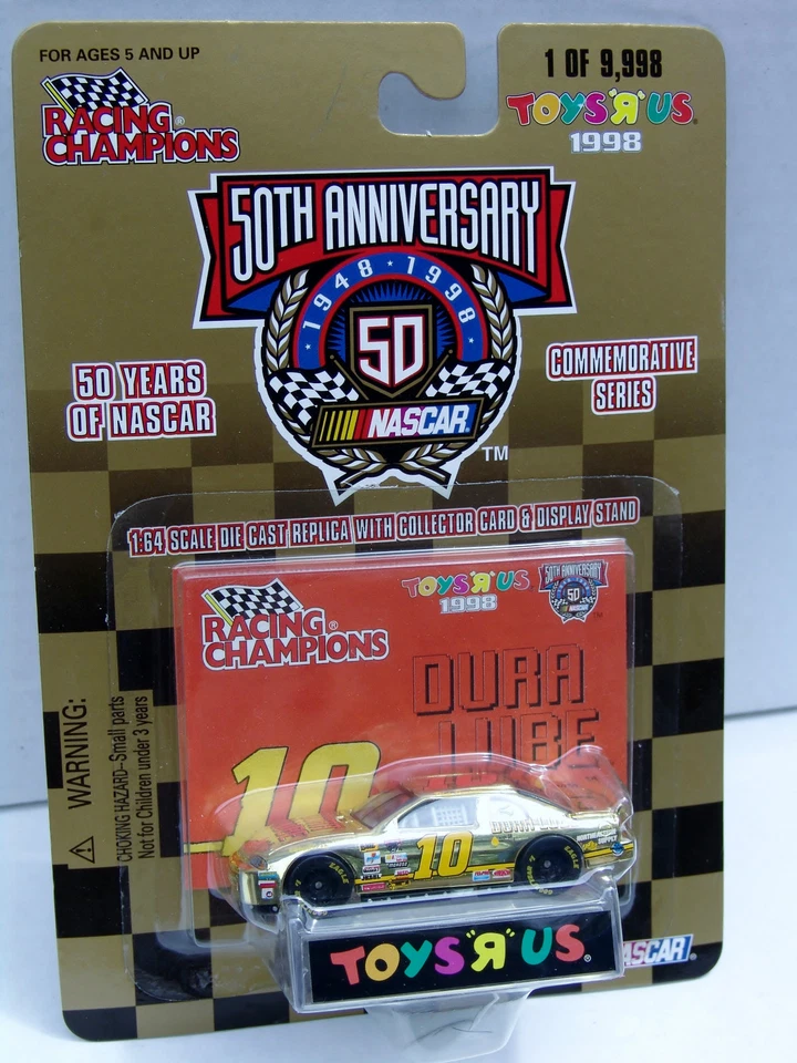 1998 Phil Parsons #10 Dura Lube Limited Edition Toys R Us Gold Exclusive 1:64 - Image 1 of 1