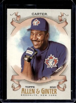 Joe Carter 2021 Topps Allen & Ginter - #17 - Toronto Blue Jays - Image 1 of 2