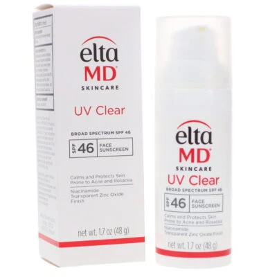 EltaMD UV Clear SPF 46 Facial Sunscreen - Broad Spectrum, Lightweight 1.7 oz NEW - Image 1 of 4