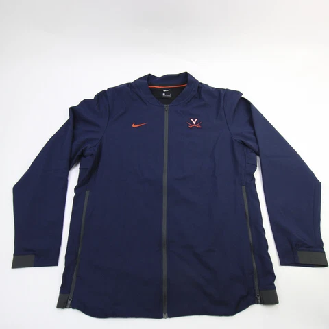 Virginia Cavaliers Nike OnField Jacket Men's Navy/Gray New Cover