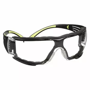 3 Pack! 3M SecureFit Safety Glasses,Foam Pad, Clear, Anti-Fog,SF401AF-FM, 3 Pair - Picture 1 of 1
