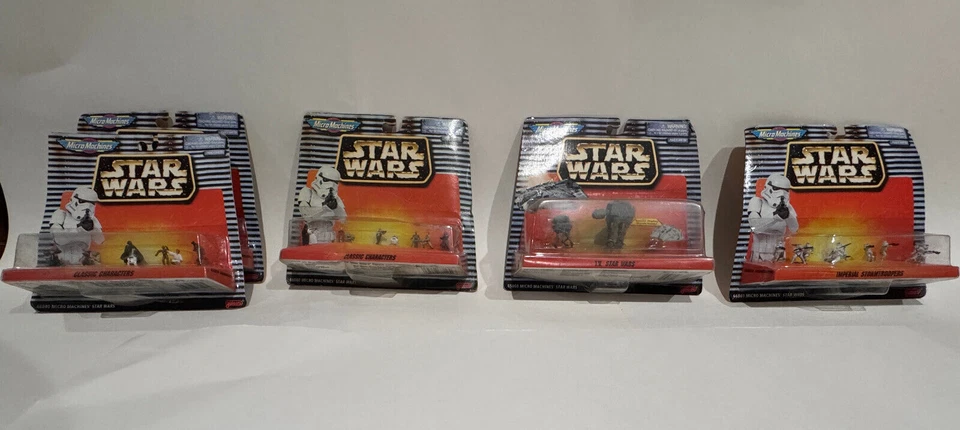 Vintage Star Wars Imperial Stormtroopers Galoob Micro Machines 1994